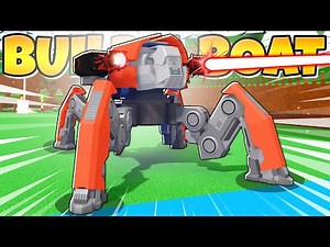 WORKING SPIDER WAR MECH *INSANE* Build a Boat!