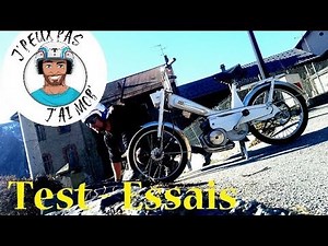 Test - Essais Motobecane 40V - 1973