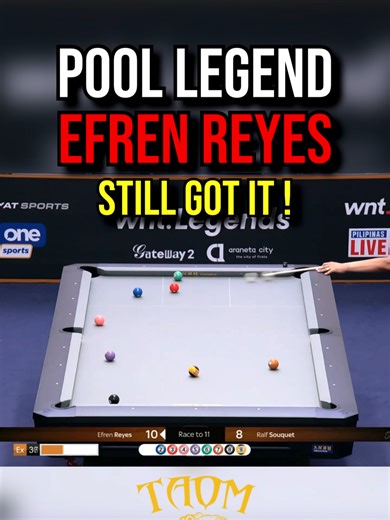 Efren Reyes at 71: Pool Legend Shines Again
