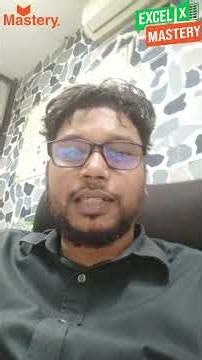 Student Review MS Excel with AI Course | Student Honest Feedback| Full Course Experience