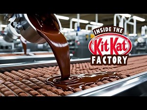 Inside the Kit Kat Factory: How Kit Kat Chocolate is Made