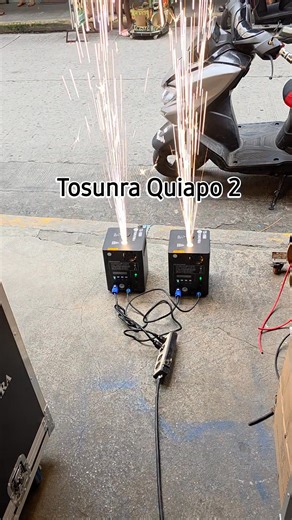 #tosunraquiapo2 Sparcular /Cold Spark Machine shipped to Dau #ONLINETRANSACTION #paymentfirstpolicypotayo | Tosunra Quiapo 2