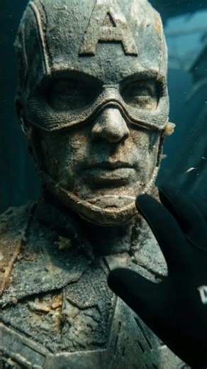 Frozen in Time Finding, no, Captain America Underwater
