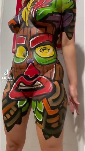 Full body paint 🎨 🖼 art