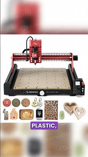 ATOMSTACK C4 Pro CNC Router Machine 200W Spindle 4-Axis Intelligent Control 0.1mm Precision EU9.NL