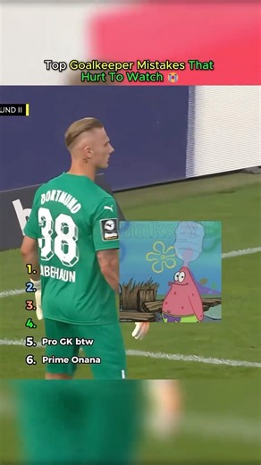Goalkeeper made some costly mistakes — what was the first one?🤷‍♂️