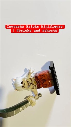Inuyasha Bricks Minifigure | #bricks and #shorts