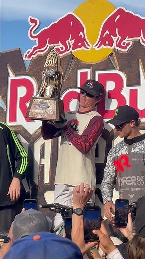 Hayden Zablotny the moment he won REDBULL RAMPAGE!