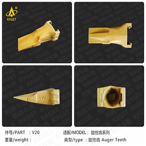 [Hot Item] V20 Tooth Rotary Drilling Rig Bucket Tooth