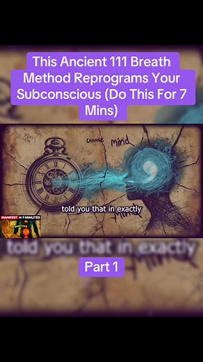 Ancient 111 Breath Method for Subconscious Reprogramming