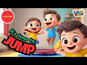 Jump Jump Jump! 🎵 | Fun Trampoline Song for Kids | Let’s Bounce & Play!