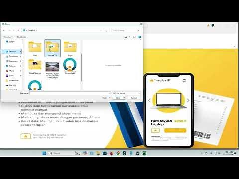 Invoice versi 8i - PART 1 : Sudah bisa Melakukan Import Export Database Customer dan Data Produk