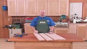 Glue, Clamp, and Sand Panels Flat