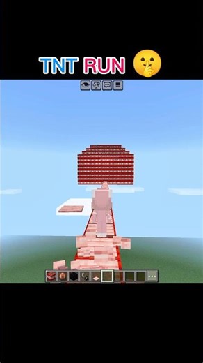 TNT Run (OP Ending) 😨 120% #short #shorts #minecraft #viral #trending #fyp