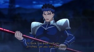 Archer vs Lancer |  Fate/Stay Night: Unlimited Blade Works