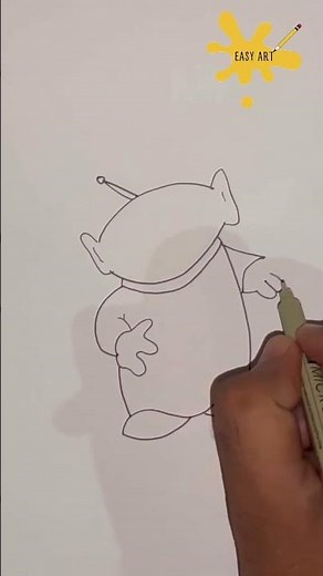 How to Draw Aliens Easy (Toy Story) | #shorts #disney #art