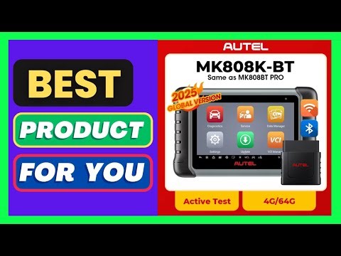Autel MaxiCOM MK808K-BT MK808K BT Bluetooth Code