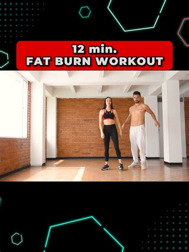 12 min FAT BURN. Fatburn. Ejercicio. Rutina en casa. Home workout. Fat burn workout. No equipment. Rutina quema grasa. #rutinadiaria #ejercicioencasa #workout #homeworkout #fatburn #fatburningworkouts #cardiohiit #fatloss