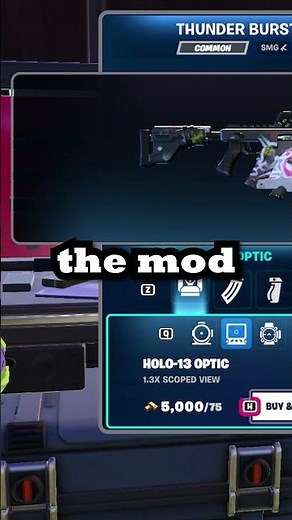 How to mod your Weapon in Fortnite! #important