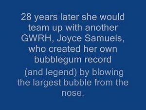 Bubblegum. Biggest Bubbles EVER.