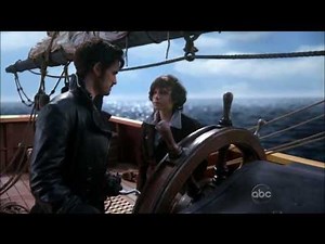 Once Upon A Time 2x22 "And Straight On 'Til Morning" Baelfire & Hook share their stories HD
