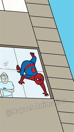 Spider man modo animação 🔥😂