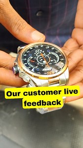 19K views · 151 reactions | Our customer live feedback (8610426868)  #ChennaiWatches #ChennaiStyle #ChennaiShopping #TamilReels #VeraLevelStyle #ChennaiDeals #ChennaiTrend #TamilInstagram #ReelTrendTamil | Chrono Copy | Facebook