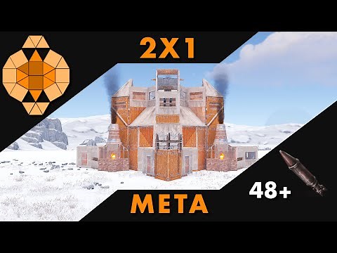 INDO - A Simple & Cosy 2X1 Expansion for SOLO/DUO - RUST 2024