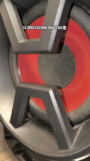 LG CK43 Extreme Bass Test💀 #fyp #viral