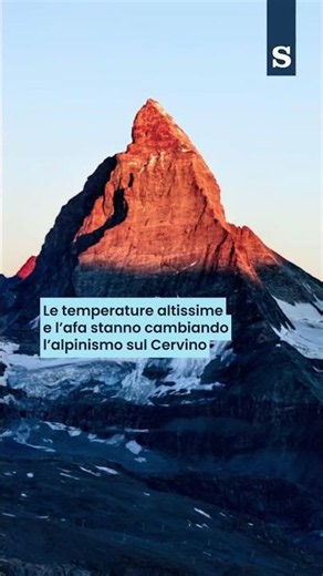 CERVINO, il CALDO ferma le guide alpine dopo due MORTI