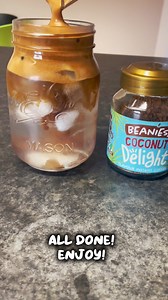 We know it’s not the weather for an iced coffee, but we were just craving a refreshing, healthy boost🌱 Using honey instead of sugar for natural sweetness, this recipe is a great, quick pick me up✨ | Beanies Flavour Coffee