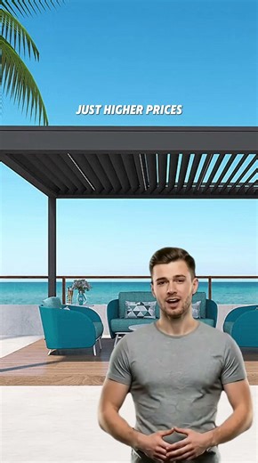 Why pergolas are so expensive?