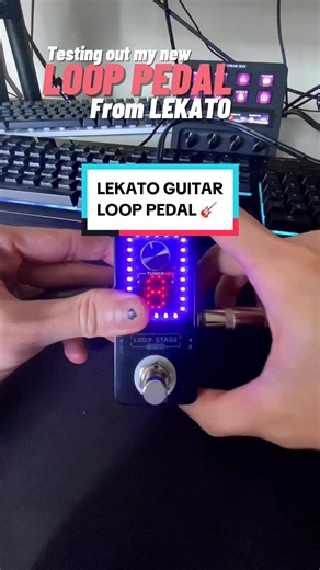 Lekato Guitar Loop Pedal Tutorial