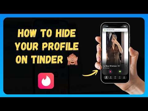 How to Hide Your Profile on Tinder 🙈 [New 2026 Update]