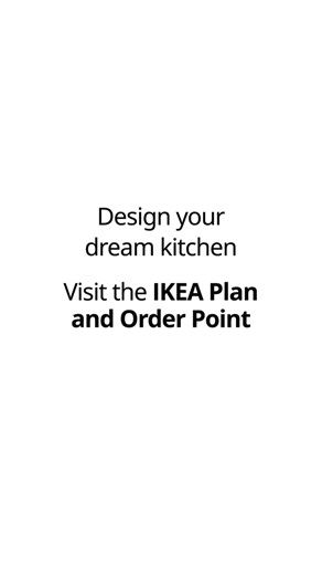 17K views · 74 reactions | Find the perfect fit and create your dream kitchen at IKEA Plan and Order Point. #IKEA | IKEA | Facebook