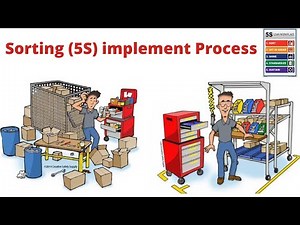 Sorting implement Process (Part-02) ! #5S #5'S #engineers #plant