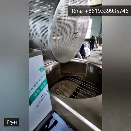 Professional Electric Fried Chicken Equipment Continuous Potato Chips Fryer Frying Machine With CE