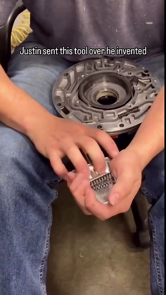 Travis Collins on Instagram: "Specialized spring tool invented by @t.i.g.welding for transmission rebuilds. Hit Justin up with a DM to get one. #transmission #mechanic #rebuild #automotive #spring #newtools"