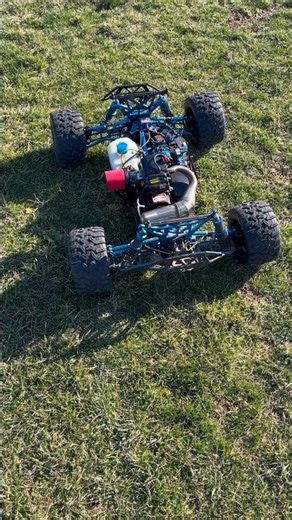 45CC 2 stroke RC car! #rc #2stroke #gasrccar