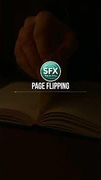 PAGE FLIPPING I No Copyright | Sound Effect | #PageFlipping #PaperSound #BookTurning #sfxforyoutube