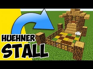 Minecraft Hühnerfarm bauen | wie baut man eine Hühnerfarm in Minecraft
