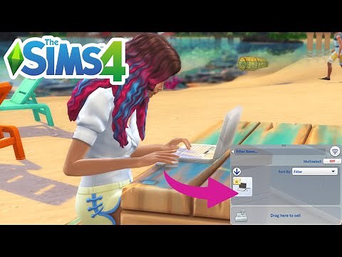 How To Use Computer Portability (Use The Laptop Anywhere) - The Sims 4