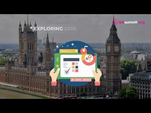 QA Summit LONDON - Oct 11th -Future-proof your QA career with AI, Automation testing & UK job trends