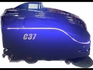 C37 AMR robotic Floor Scrubber Sweeper | Crystal Floor Scrubber