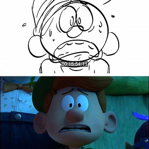 10K views · 133 reactions | Another fully animated clip from our new movie "Lucky," side-by-side with the original storyboard animatic! | Nickelodeon Animation | Facebook