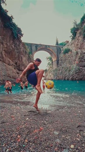 Fiordo di Furore - Costiera Amalfitana #calciofreestyle #travel #costieraamalfitana #italy