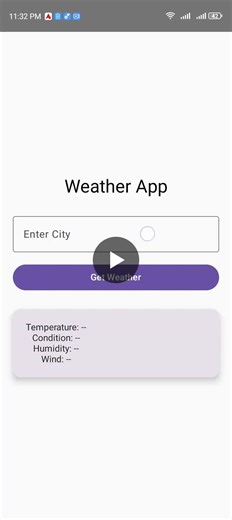 I built a Weather Application for Android using modern Android development practices. The app delivers real-time weather updates by integrating a Weather API using Retrofit, and is designed with… | Aroma A.