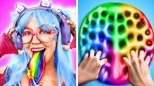 830K views · 12K reactions | ¡puaj! Necesita herramientas para limpiar 濫 video relajante de slime asmr satisfactorio | 123 GO Challenge Spanish | Facebook