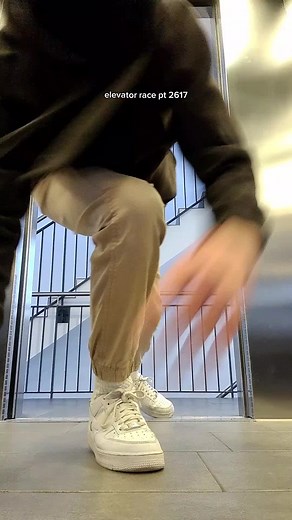 Elevator Race with Friends: Hilarious Compilation Video