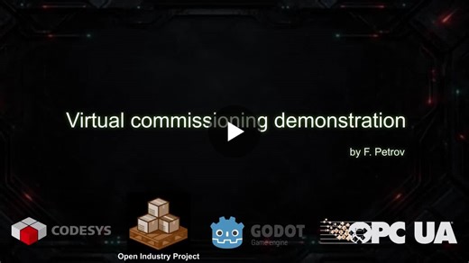 #godot #opcua #codesys #digitaltwin #plc | Fedor Petrov